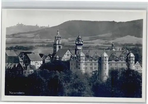 Neuenstein Schloss *