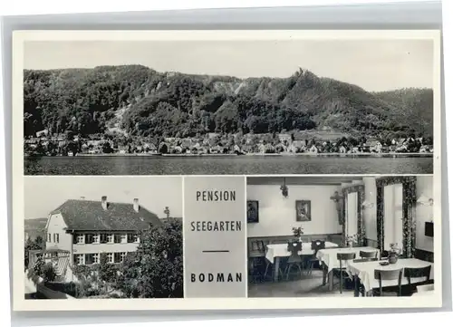 Bodman-Ludwigshafen Bodman Pension Seegarten * / Bodman-Ludwigshafen /Konstanz LKR