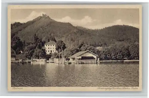 Bodman Gasthaus Linde Ruine Landungssteg x