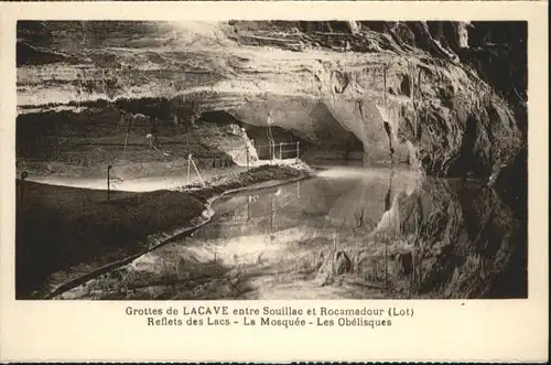 Lacave Lot Hoehle Grotte  * / Lacave /Arrond. de Gourdon