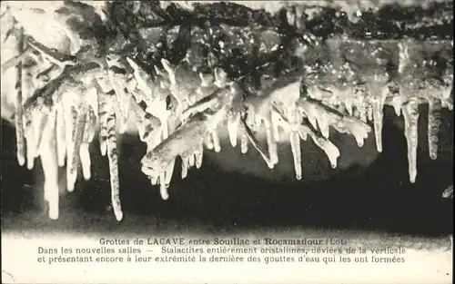 Rocamadour Lacave Hoehle Grotte * / Rocamadour /Arrond. de Gourdon