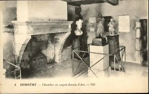 Domremy-la-Pucelle Vosges Chambre ou naquit Jeanne d'Arc / Domremy-la-Pucelle /Arrond. de Neufchateau