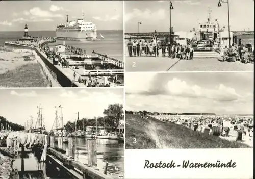 Rostock Mecklenburg-Vorpommern Rostock Warnemuende Faehrschiff x / Rostock /Rostock Stadtkreis