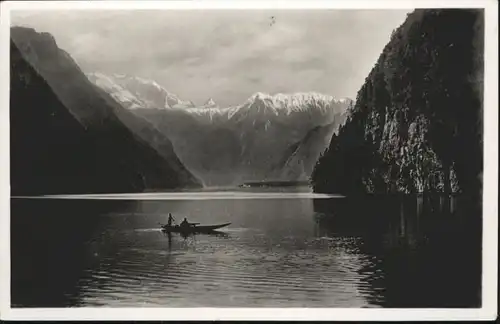 Koenigsee Berchtesgaden  / Schoenau am Koenigssee /Berchtesgadener Land LKR