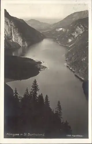 Koenigsee Berchtesgaden St Bartholomae x / Schoenau am Koenigssee /Berchtesgadener Land LKR