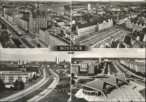 Rostock Mecklenburg-Vorpommern Rostock Lange Strasse Ernst Thaelmann Platz Kosmos Gaststaette  x / Rostock /Rostock Stadtkreis