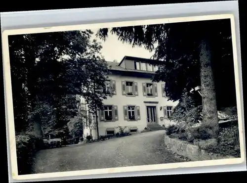 Endenburg Endenburg Muettergenesungsheim Stalten x / Steinen /Loerrach LKR