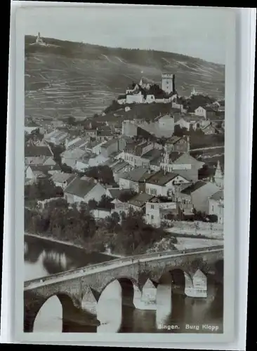 Bingen Rhein Bingen Burg Klopp * / Bingen am Rhein /Mainz-Bingen LKR