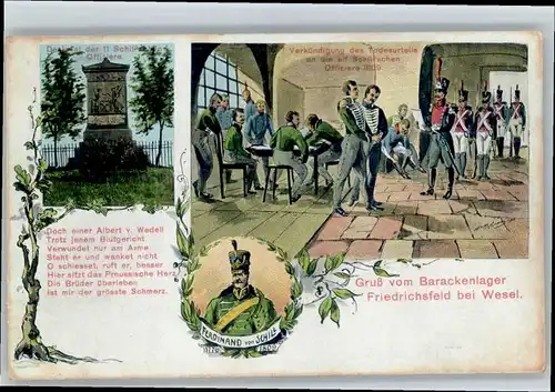 Friedrichsfeld Niederrhein Friedrichsfeld Niederrhein Barackenlager x / Voerde (Niederrhein) /Wesel LKR