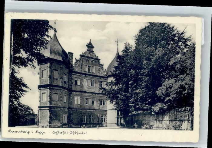 Barntrup Schloss * Nr. we82582 oldthing Ansichtskarten Nordrhein