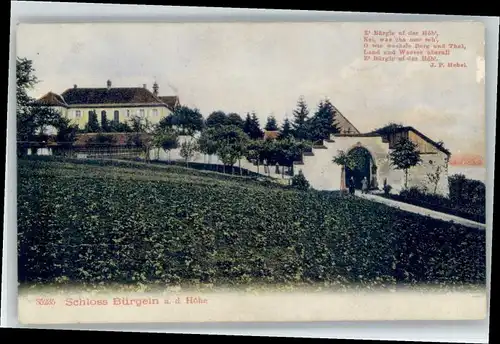 Schloss Buergeln Schloss Buergeln  x / Kandern /Loerrach LKR