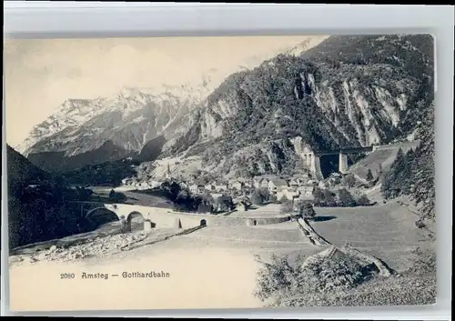 Amsteg Amsteg Gotthardbahn * / Amsteg /Bz. Uri