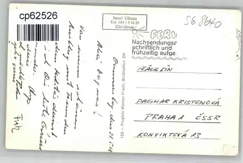Insel Ufenau Insel Ufenau Fliegeraufnahme x / Pfaeffikon SZ /Bz. Hoefe