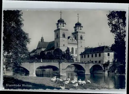 Rheinau ZH Klosterkirche / Rheinau /Bz. Andelfingen