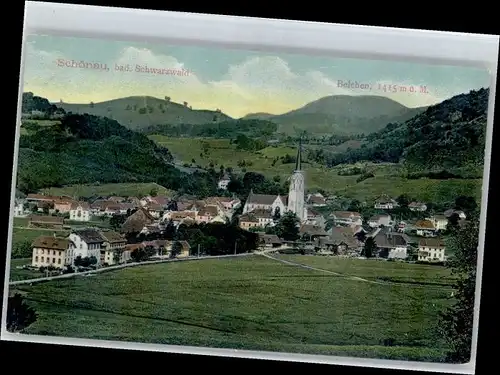 Schoenau Schwarzwald Schoenau Schwarzwald Belchen x / Schoenau im Schwarzwald /Loerrach LKR