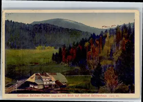 Belchen Baden Belchen Gasthaus Belchen-Multen x / Neuenweg /Loerrach LKR