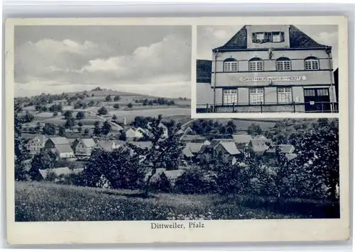 Dittweiler Pfalz Dittweiler Pfalz Gasthaus Artur Mootz x / Dittweiler /Kusel LKR