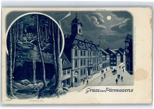 Pirmasens Pirmasens Baerenfelsen * / Pirmasens /Pirmasens Stadtkreis