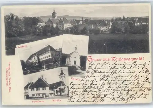 Koenigseggwald Koenigseggwald Schloss Kirche Kapelle x / Koenigseggwald /Ravensburg LKR