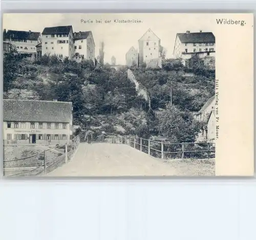 Wildberg Schwarzwald Wildberg Klosterbruecke * / Wildberg /Calw LKR