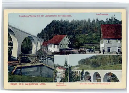 Welzheim Welzheim Laufenmuehle Viadukt x / Welzheim /Rems-Murr-Kreis LKR