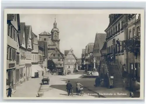 Neckarsulm Neckarsulm Marktstrasse Rathaus x / Neckarsulm /Heilbronn LKR