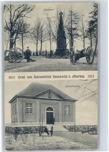 Dennewitz Dennewitz Gedenkhalle Denkmal  x / Niedergoersdorf /Teltow-Flaeming LKR