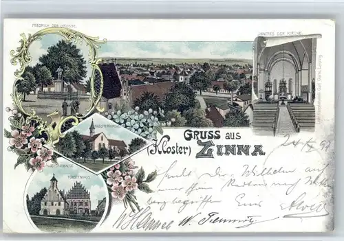 Kloster Zinna Kloster Zinna Kloster Kirche Fuerstenhaus x / Jueterbog /Teltow-Flaeming LKR