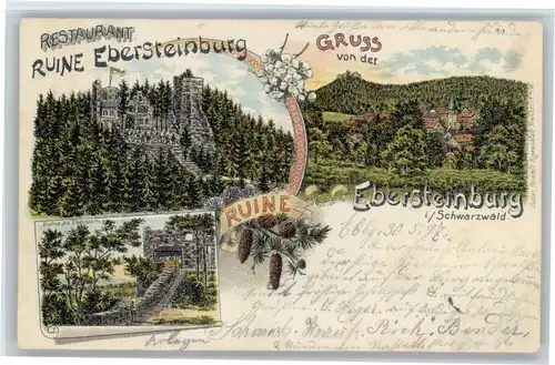 Ebersteinburg Ebersteinburg Restaurant Ruine x / Baden-Baden /Baden-Baden Stadtkreis