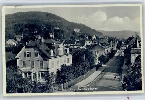 Lahr Schwarzwald Lahr Gerolsecker Vorstadt x / Lahr /Ortenaukreis LKR