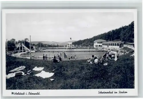 Michelstadt Michelstadt Schwimmbad Stadion * / Michelstadt /Odenwaldkreis LKR