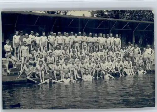 Landau Pfalz Landau [Stempelabschlag] Schwimmmanschaft x / Landau in der Pfalz /Landau Pfalz Stadtkreis