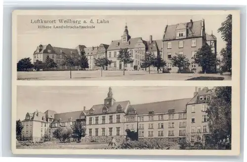 Weilburg Weilburg Landwirtschaftsschule * / Weilburg Lahn /Limburg-Weilburg LKR