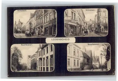 Luedenscheid Luedenscheid Wilhelmstrasse Sauerfelderstrasse * / Luedenscheid /Maerkischer Kreis LKR