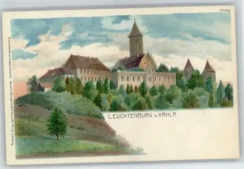 Schloss Leuchtenburg Schloss Leuchtenburg bei Kahla * / Kahla Thueringen /Saale-Holzland-Kreis LKR