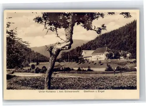 Unterkutterau Unterkutterau bei St Blasien Gasthaus Engel x / St. Blasien /Waldshut LKR