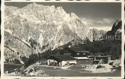 Hochkalter Frieshuette Kat. Ramsau b.Berchtesgaden