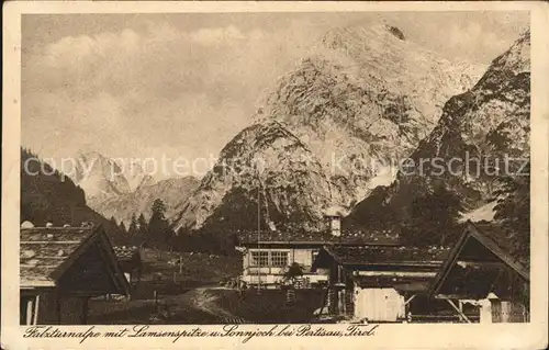 Falzturneralm Lamsenspitze Sonnjoch Pertisau Kat. Eben am Achensee