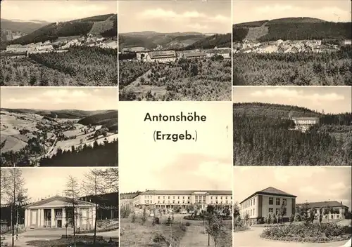 Antonshoehe Breitenbrunn Erzgebirge Orts und Teilansichten Kat. Breitenbrunn Erzgebirge