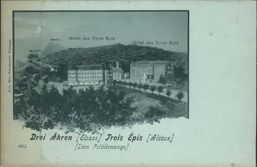 Drei-aehren Trois-Epis Trois-Epis Hotel des Trois Rois Hotel des Trois Epis * / Ammerschwihr /Arrond. de Ribeauville