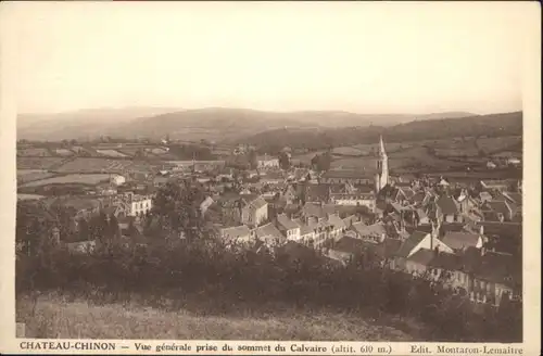 Chateau-Chinon Ville Chateau-Chinon Sommet Calvaire * / Chateau-Chinon(Ville) /Arrond. de Chateau-Chinon