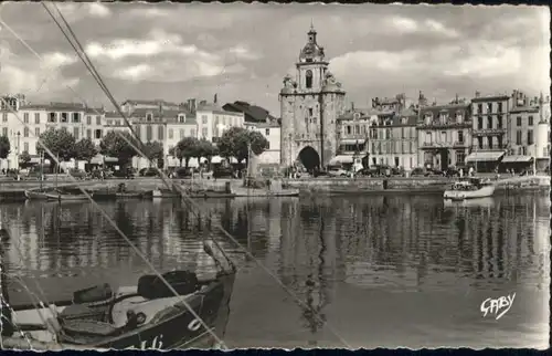 La Rochelle Charente-Maritime La Rochelle Port Tour Grosse Horloge x / La Rochelle /Arrond. de La Rochelle