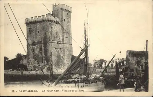 La Rochelle Charente-Maritime La Rochelle la Tour Saint Nicolas le Port x / La Rochelle /Arrond. de La Rochelle