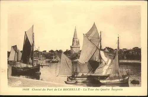 La Rochelle Charente-Maritime La Rochelle la Tour des 4 Sergents * / La Rochelle /Arrond. de La Rochelle