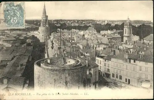 La Rochelle Charente-Maritime La Rochelle la Tour Saint Nicolas x / La Rochelle /Arrond. de La Rochelle
