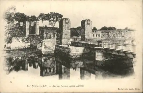La Rochelle Charente-Maritime La Rochelle Ancien Bastion Saint Nicolas * / La Rochelle /Arrond. de La Rochelle