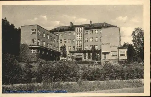 Zwickau Boehmen Zwickau Sudetenland Sanatorium Martinstal * / Cvikov /