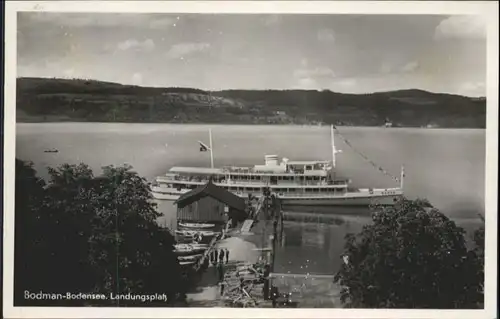 Bodman Landungsplatz Schiff *