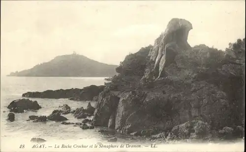 Agay Var Roche Crochue Semaphore Dramon * / Saint-Raphael /Arrond. de Draguignan