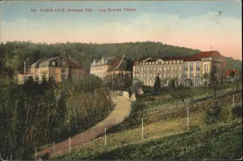 Drei-aehren Trois-Epis Trois-Epis Les Grands Hotels * / Ammerschwihr /Arrond. de Ribeauville